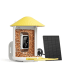 Birdfy Feeder with Solar Panel - Solar-Powered Smart Bird Feeder with Camera