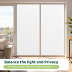 Bird Window Decals Applied on sliding glass doors