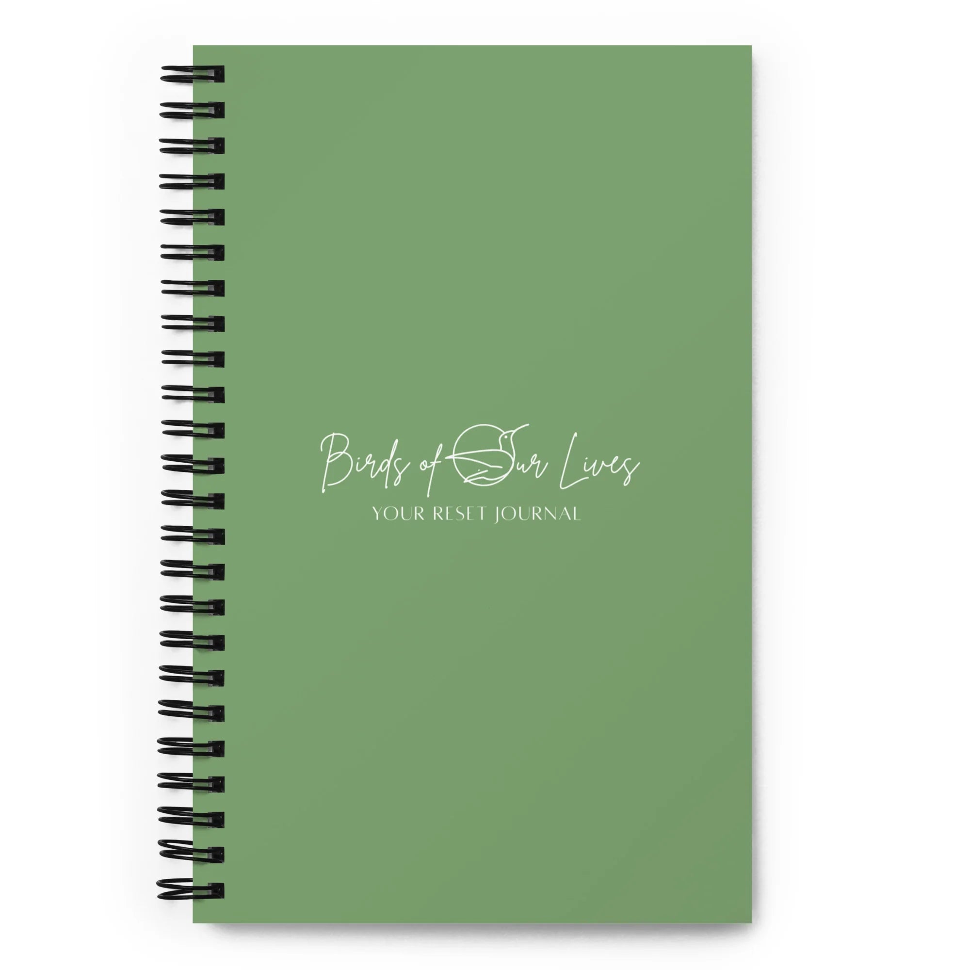 Birds of Our Lives spiral journal