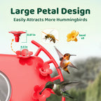 Flower Design Easily Attract Hummingbirds-Birds of Our Lives
