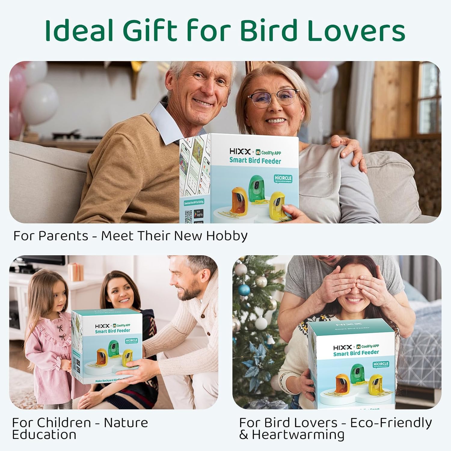 Hixx Smart Bird Feeder with Camera