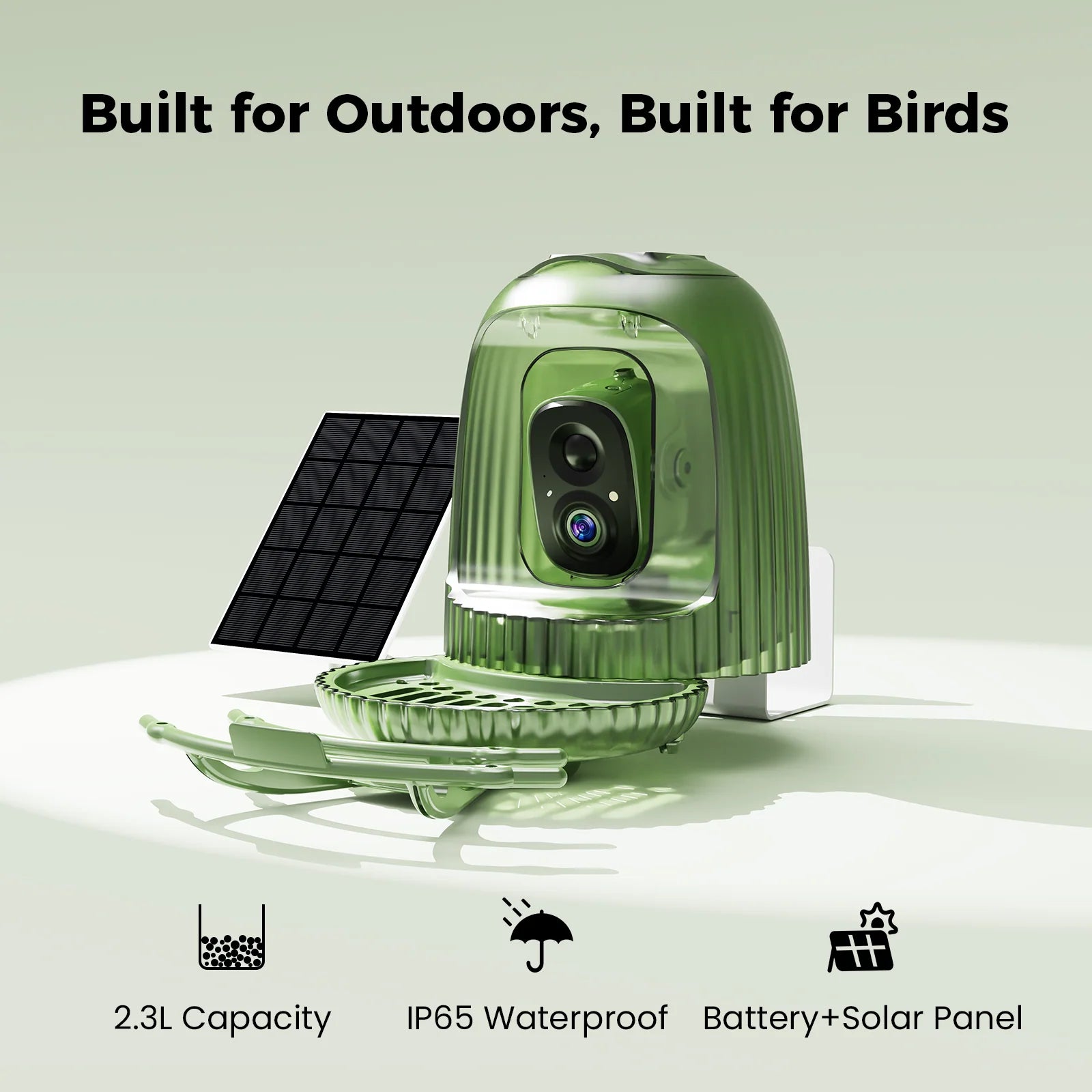 HiONE AI Smart Bird Feeder Camera 4MP