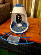 Hixx Bird Feeder with Camera and Seed Guard