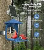 Orivanta AI Smart Bird Feeder Camera 2K HD