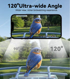 Orivanta AI Smart Bird Feeder Camera 2K HD