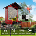 Rusto Pro AI Smart Bird Feeder with Camera