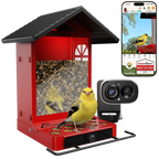 Rusto Pro AI Smart Bird Feeder with Camera