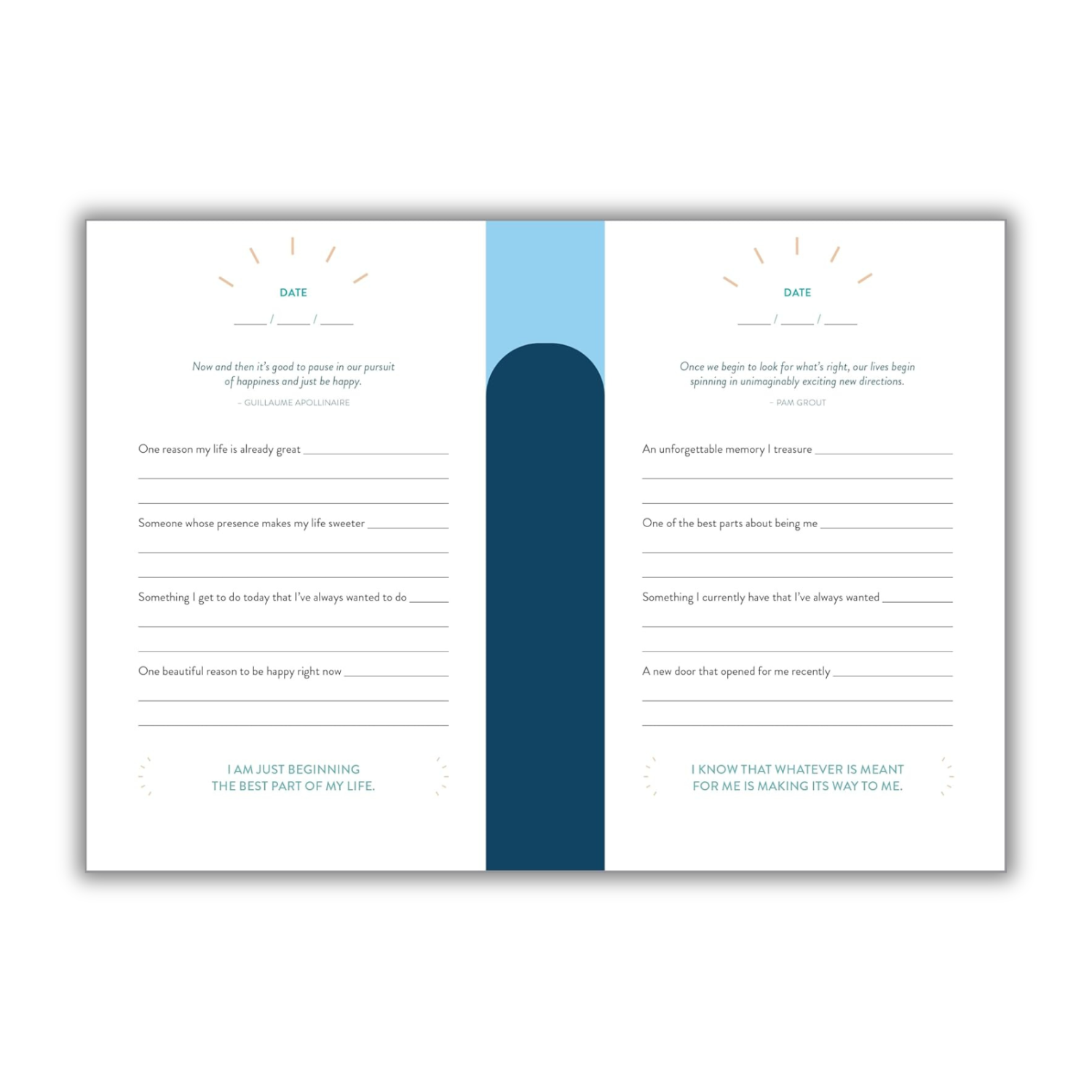 The 5-Minute Gratitude Journal: Give Thanks, Practice Positivity, Find Joy (Spiral Bound)