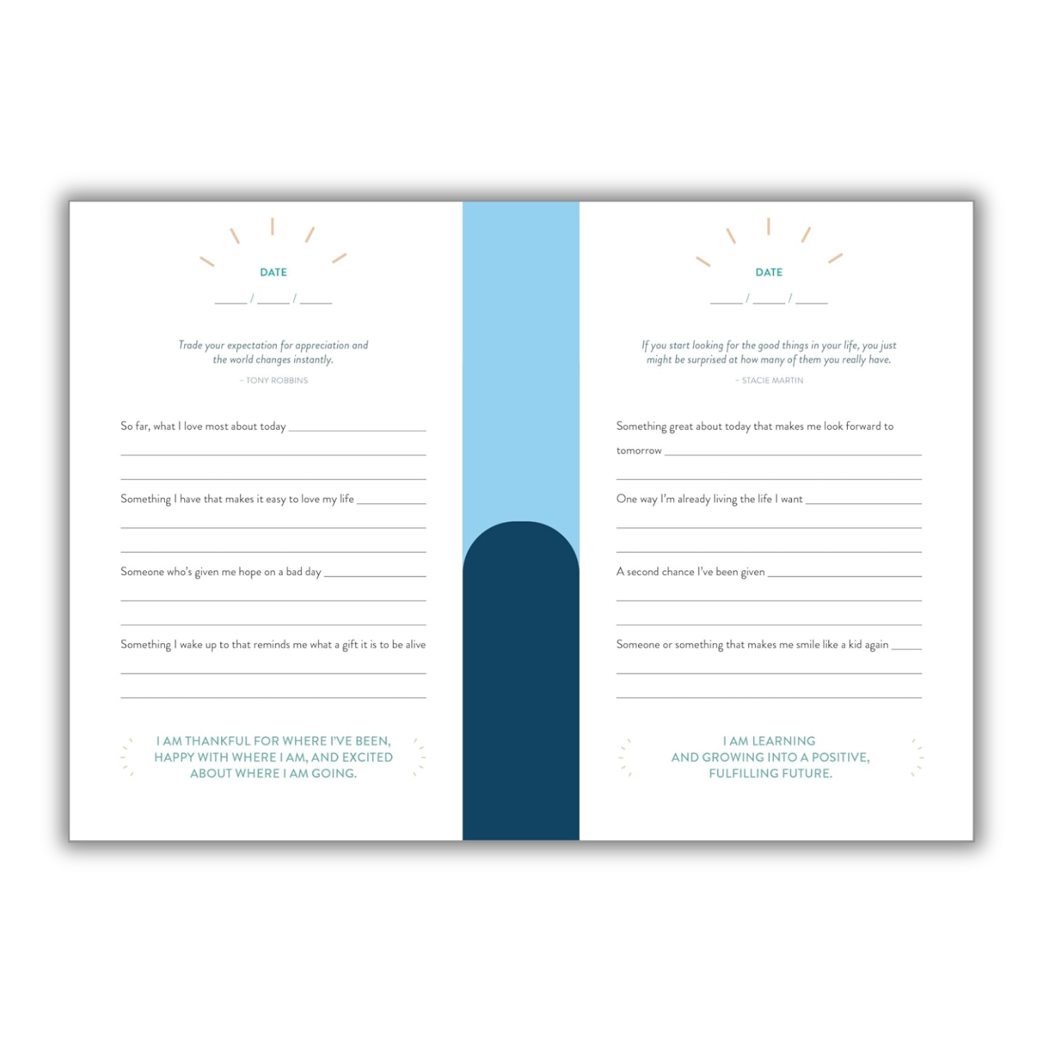 The 5-Minute Gratitude Journal: Give Thanks, Practice Positivity, Find Joy (Spiral Bound)