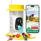 Yellow Smart Hummingbird Feeder Camera- Birds of Our Lives